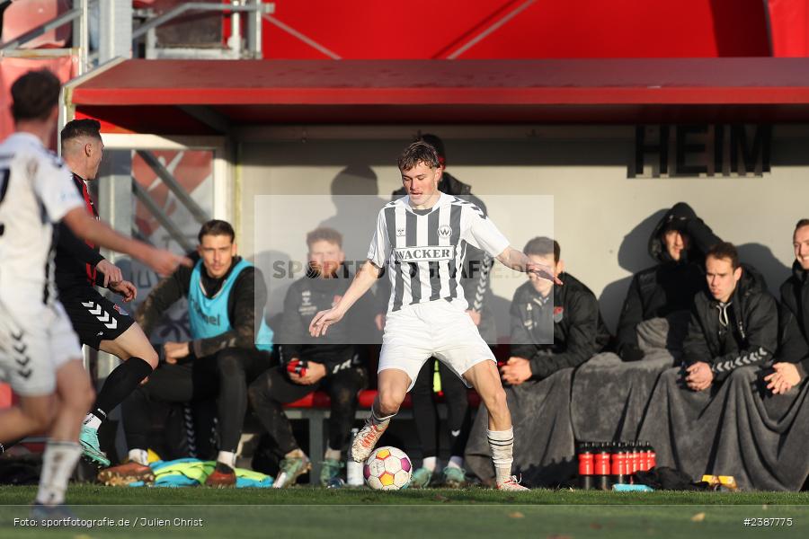 NGN-Arena, Aubstadt, 11.11.2023, BFV, Fussball, sport, action, Saison 2023/2024, 20. Spieltag, Regionalliga Bayern, SVW, TSV, SV Wacker Burghausen, TSV Aubstadt - Bild-ID: 2387775