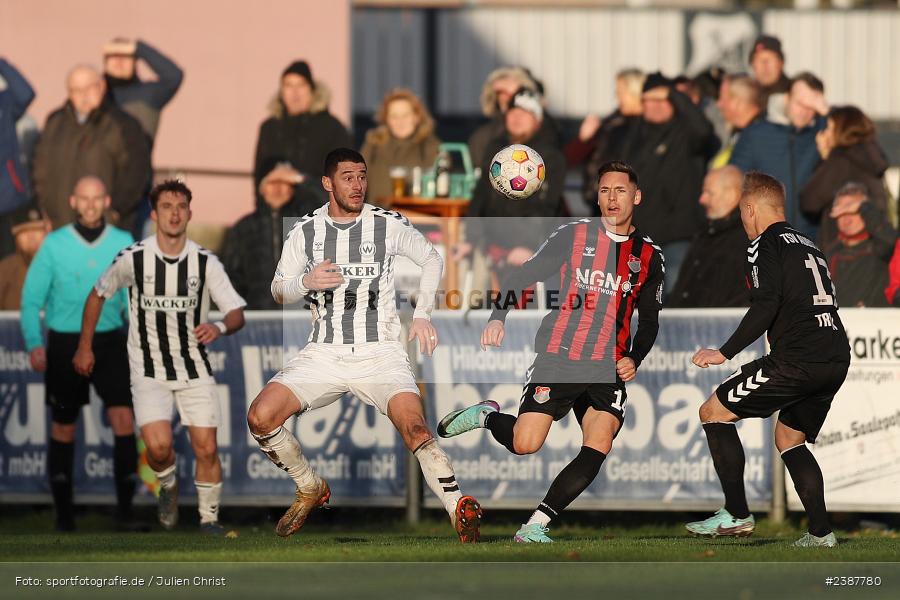 NGN-Arena, Aubstadt, 11.11.2023, BFV, Fussball, sport, action, Saison 2023/2024, 20. Spieltag, Regionalliga Bayern, SVW, TSV, SV Wacker Burghausen, TSV Aubstadt - Bild-ID: 2387780