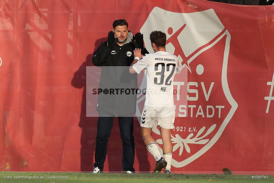 NGN-Arena, Aubstadt, 11.11.2023, BFV, Fussball, sport, action, Saison 2023/2024, 20. Spieltag, Regionalliga Bayern, SVW, TSV, SV Wacker Burghausen, TSV Aubstadt - Bild-ID: 2387782