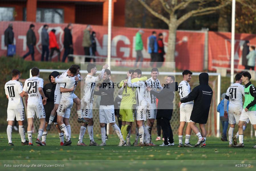 NGN-Arena, Aubstadt, 11.11.2023, BFV, Fussball, sport, action, Saison 2023/2024, 20. Spieltag, Regionalliga Bayern, SVW, TSV, SV Wacker Burghausen, TSV Aubstadt - Bild-ID: 2387815