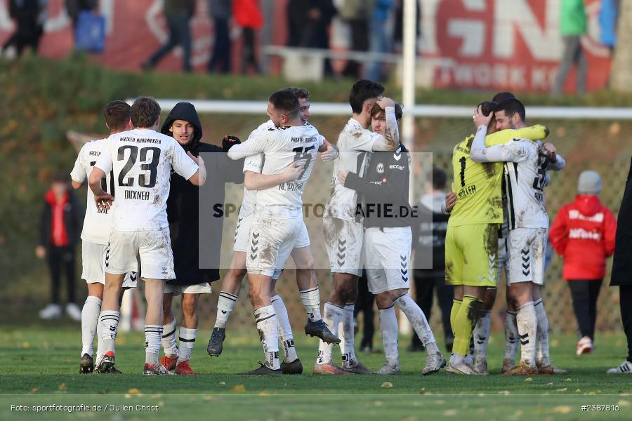NGN-Arena, Aubstadt, 11.11.2023, BFV, Fussball, sport, action, Saison 2023/2024, 20. Spieltag, Regionalliga Bayern, SVW, TSV, SV Wacker Burghausen, TSV Aubstadt - Bild-ID: 2387816
