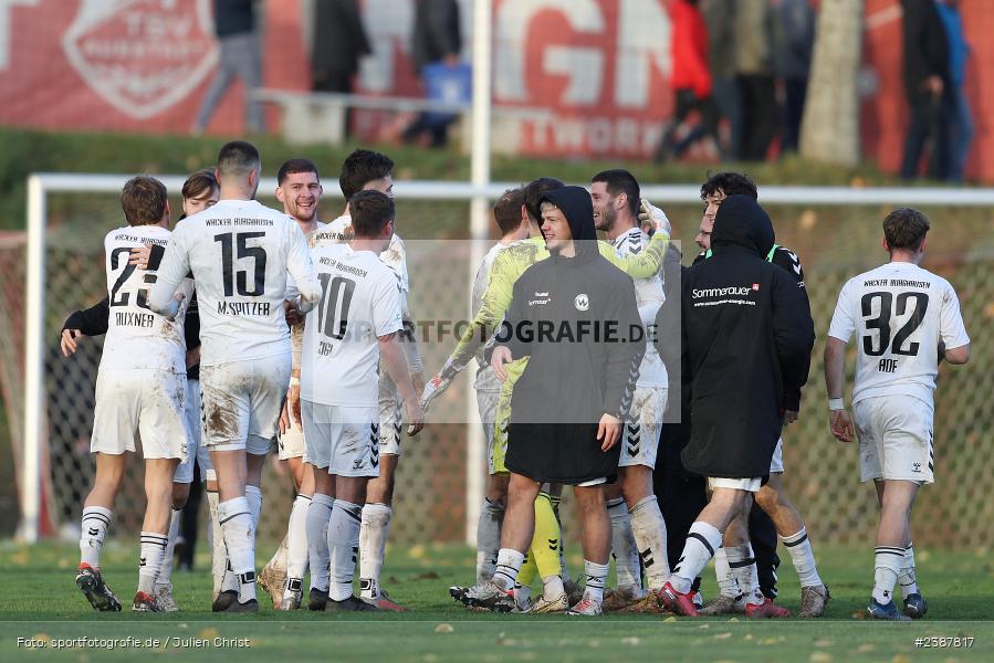 NGN-Arena, Aubstadt, 11.11.2023, BFV, Fussball, sport, action, Saison 2023/2024, 20. Spieltag, Regionalliga Bayern, SVW, TSV, SV Wacker Burghausen, TSV Aubstadt - Bild-ID: 2387817