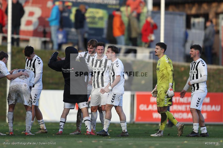 NGN-Arena, Aubstadt, 11.11.2023, BFV, Fussball, sport, action, Saison 2023/2024, 20. Spieltag, Regionalliga Bayern, SVW, TSV, SV Wacker Burghausen, TSV Aubstadt - Bild-ID: 2387818