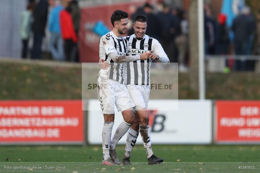 NGN-Arena, Aubstadt, 11.11.2023, BFV, Fussball, sport, action, Saison 2023/2024, 20. Spieltag, Regionalliga Bayern, SVW, TSV, SV Wacker Burghausen, TSV Aubstadt - Bild-ID: 2387823
