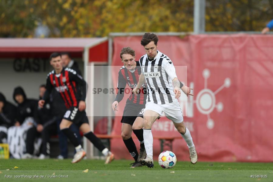 NGN-Arena, Aubstadt, 11.11.2023, BFV, Fussball, sport, action, Saison 2023/2024, 20. Spieltag, Regionalliga Bayern, SVW, TSV, SV Wacker Burghausen, TSV Aubstadt - Bild-ID: 2387825
