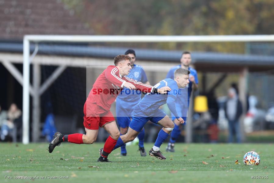Sportgelände, Kreuzwertheim, 12.11.2023, bfv, Fussball, sport, action, Saison 2023/2024, 14. Spieltag, Kreisliga TBB, FC Hundheim-Steinbach, TSV Kreuzwertheim - Bild-ID: 2387935