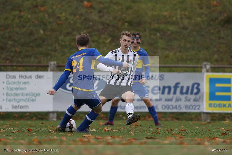 Sportgelände, Uissigheim, 12.11.2023, bfv, Fussball, sport, action, Saison 2023/2024, 16. Spieltag, bfv-Landesliga Odenwald, SVE, VFR, SV Eintracht Nassig, VfR Uissigheim - Bild-ID: 2388008