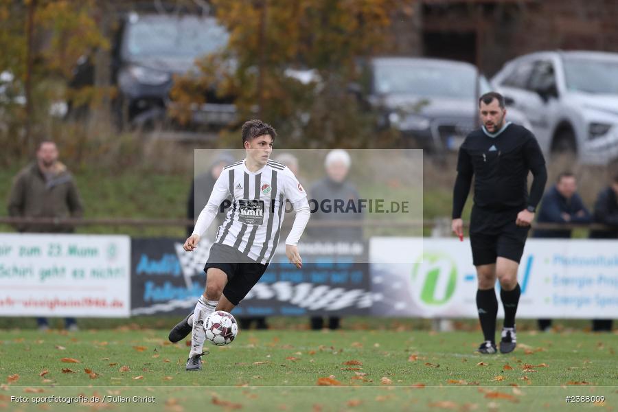 Sportgelände, Uissigheim, 12.11.2023, bfv, Fussball, sport, action, Saison 2023/2024, 16. Spieltag, bfv-Landesliga Odenwald, SVE, VFR, SV Eintracht Nassig, VfR Uissigheim - Bild-ID: 2388009
