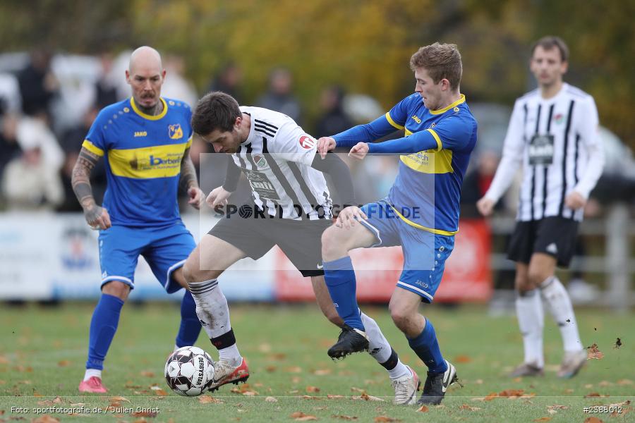 Sportgelände, Uissigheim, 12.11.2023, bfv, Fussball, sport, action, Saison 2023/2024, 16. Spieltag, bfv-Landesliga Odenwald, SVE, VFR, SV Eintracht Nassig, VfR Uissigheim - Bild-ID: 2388012