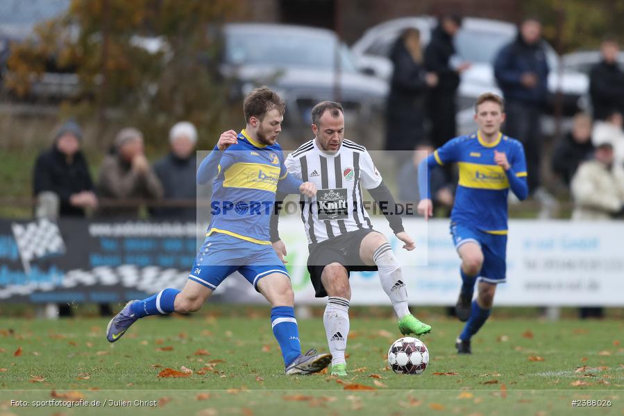 Sportgelände, Uissigheim, 12.11.2023, bfv, Fussball, sport, action, Saison 2023/2024, 16. Spieltag, bfv-Landesliga Odenwald, SVE, VFR, SV Eintracht Nassig, VfR Uissigheim - Bild-ID: 2388026 Sportgelände, Uissigheim, 12.11.2023, bfv, Fussball, sport, action, Saison 2023/2024, 16. Spieltag, bfv-Landesliga Odenwald, SVE, VFR, SV Eintracht Nassig, VfR Uissigheim - Bild-ID: 2388026