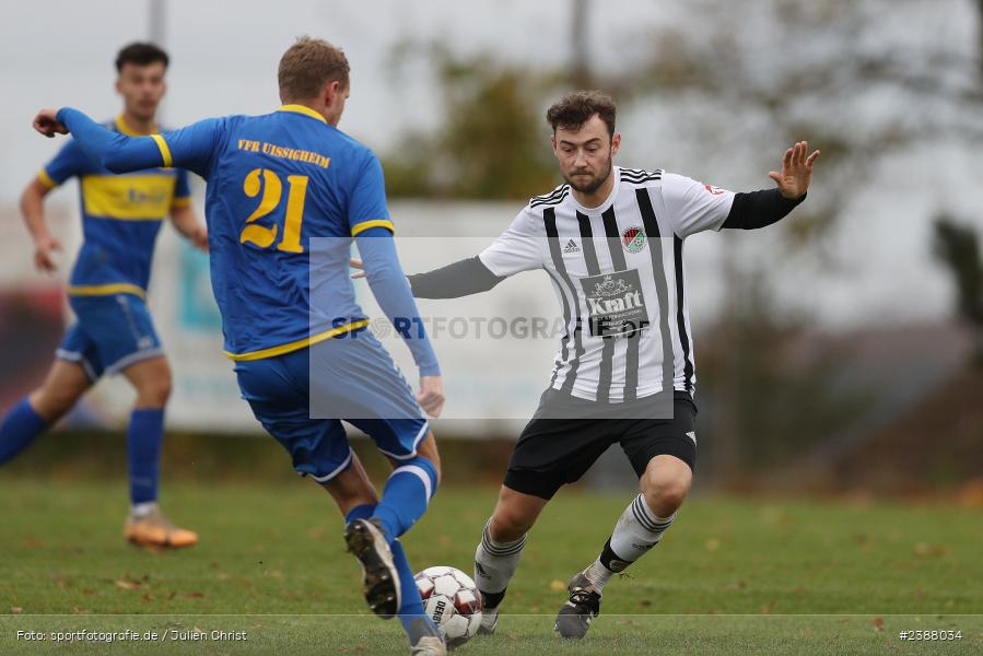 Sportgelände, Uissigheim, 12.11.2023, bfv, Fussball, sport, action, Saison 2023/2024, 16. Spieltag, bfv-Landesliga Odenwald, SVE, VFR, SV Eintracht Nassig, VfR Uissigheim - Bild-ID: 2388034