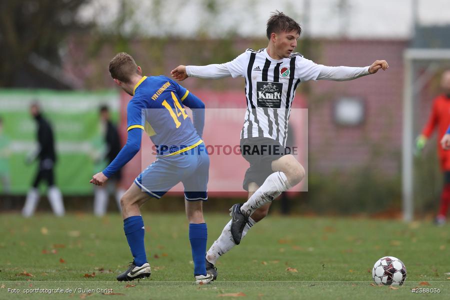 Sportgelände, Uissigheim, 12.11.2023, bfv, Fussball, sport, action, Saison 2023/2024, 16. Spieltag, bfv-Landesliga Odenwald, SVE, VFR, SV Eintracht Nassig, VfR Uissigheim - Bild-ID: 2388036