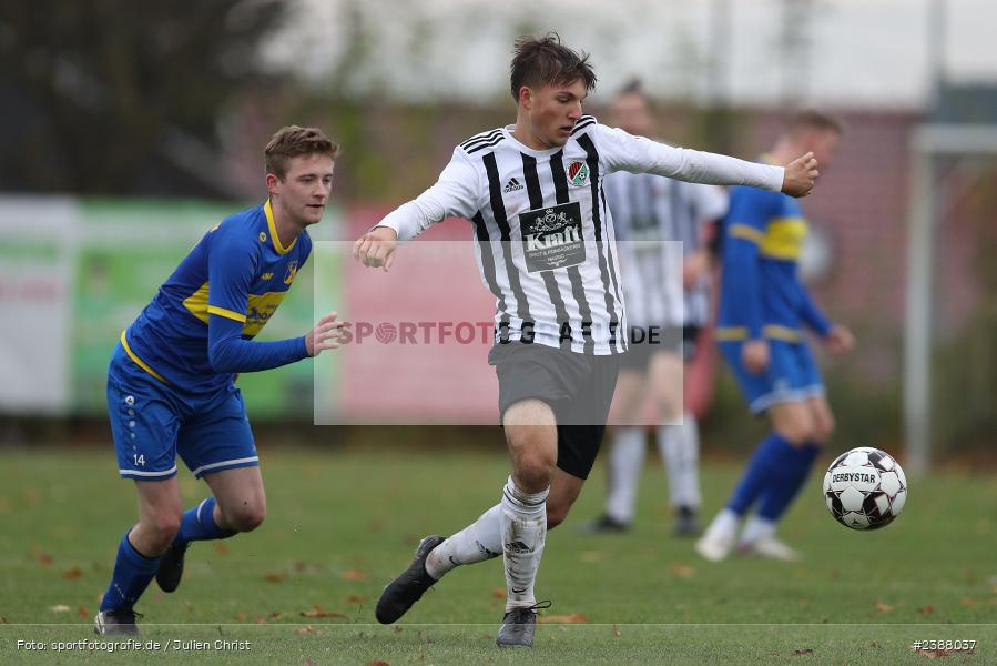 Sportgelände, Uissigheim, 12.11.2023, bfv, Fussball, sport, action, Saison 2023/2024, 16. Spieltag, bfv-Landesliga Odenwald, SVE, VFR, SV Eintracht Nassig, VfR Uissigheim - Bild-ID: 2388037