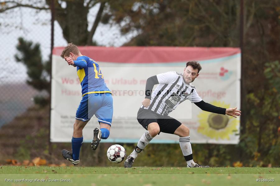 Sportgelände, Uissigheim, 12.11.2023, bfv, Fussball, sport, action, Saison 2023/2024, 16. Spieltag, bfv-Landesliga Odenwald, SVE, VFR, SV Eintracht Nassig, VfR Uissigheim - Bild-ID: 2388043