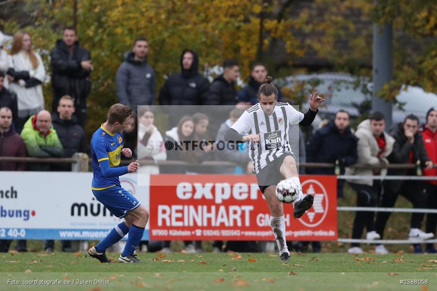 Sportgelände, Uissigheim, 12.11.2023, bfv, Fussball, sport, action, Saison 2023/2024, 16. Spieltag, bfv-Landesliga Odenwald, SVE, VFR, SV Eintracht Nassig, VfR Uissigheim - Bild-ID: 2388058