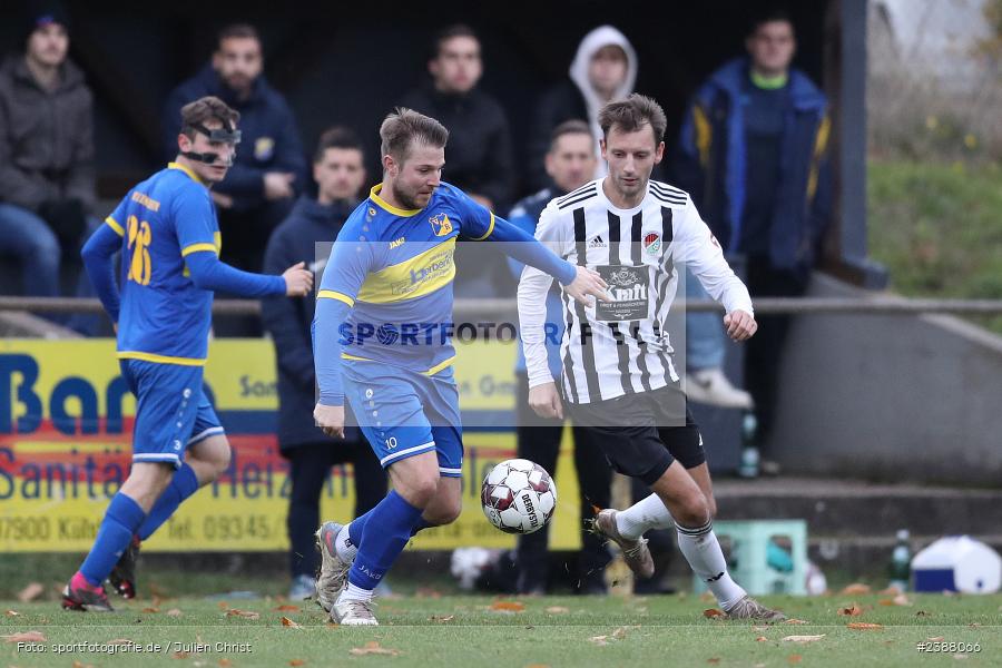 Sportgelände, Uissigheim, 12.11.2023, bfv, Fussball, sport, action, Saison 2023/2024, 16. Spieltag, bfv-Landesliga Odenwald, SVE, VFR, SV Eintracht Nassig, VfR Uissigheim - Bild-ID: 2388066