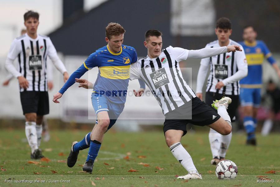 Sportgelände, Uissigheim, 12.11.2023, bfv, Fussball, sport, action, Saison 2023/2024, 16. Spieltag, bfv-Landesliga Odenwald, SVE, VFR, SV Eintracht Nassig, VfR Uissigheim - Bild-ID: 2388072
