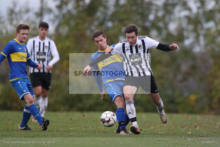 Sportgelände, Uissigheim, 12.11.2023, bfv, Fussball, sport, action, Saison 2023/2024, 16. Spieltag, bfv-Landesliga Odenwald, SVE, VFR, SV Eintracht Nassig, VfR Uissigheim - Bild-ID: 2388077