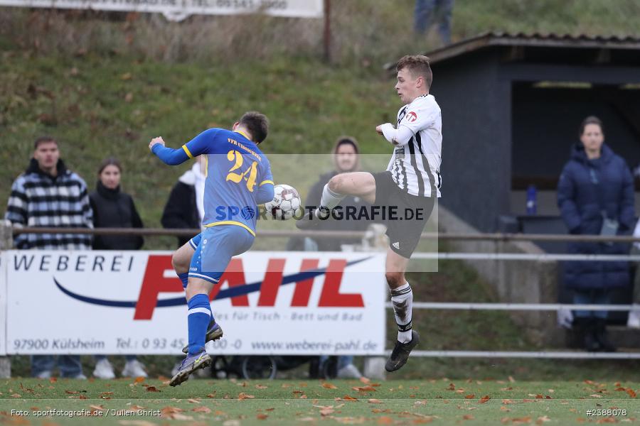 Sportgelände, Uissigheim, 12.11.2023, bfv, Fussball, sport, action, Saison 2023/2024, 16. Spieltag, bfv-Landesliga Odenwald, SVE, VFR, SV Eintracht Nassig, VfR Uissigheim - Bild-ID: 2388078