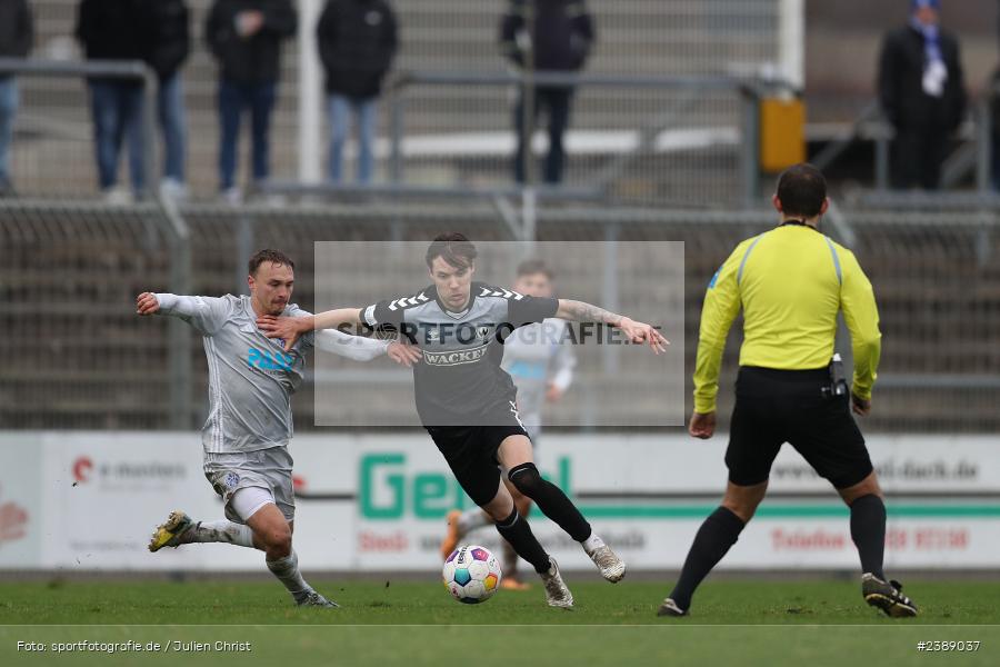 Stadion am Schönbusch, Aschaffenburg, 25.11.2023, BFV, Fussball, sport, action, Saison 2023/2024, 21. Spieltag, Regionalliga Bayern, SVW, SVA, SV Wacker Burghausen, SV Viktoria Aschaffenburg - Bild-ID: 2389037
