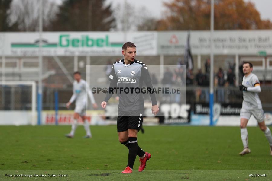 Stadion am Schönbusch, Aschaffenburg, 25.11.2023, BFV, Fussball, sport, action, Saison 2023/2024, 21. Spieltag, Regionalliga Bayern, SVW, SVA, SV Wacker Burghausen, SV Viktoria Aschaffenburg - Bild-ID: 2389048