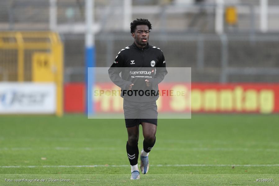 Stadion am Schönbusch, Aschaffenburg, 25.11.2023, BFV, Fussball, sport, action, Saison 2023/2024, 21. Spieltag, Regionalliga Bayern, SVW, SVA, SV Wacker Burghausen, SV Viktoria Aschaffenburg - Bild-ID: 2389051