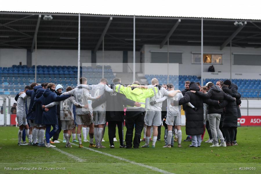 Stadion am Schönbusch, Aschaffenburg, 25.11.2023, BFV, Fussball, sport, action, Saison 2023/2024, 21. Spieltag, Regionalliga Bayern, SVW, SVA, SV Wacker Burghausen, SV Viktoria Aschaffenburg - Bild-ID: 2389053