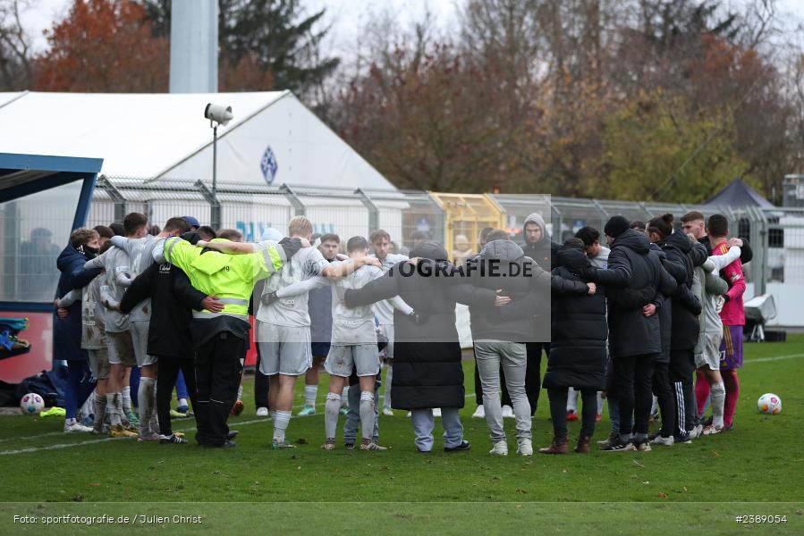 Stadion am Schönbusch, Aschaffenburg, 25.11.2023, BFV, Fussball, sport, action, Saison 2023/2024, 21. Spieltag, Regionalliga Bayern, SVW, SVA, SV Wacker Burghausen, SV Viktoria Aschaffenburg - Bild-ID: 2389054