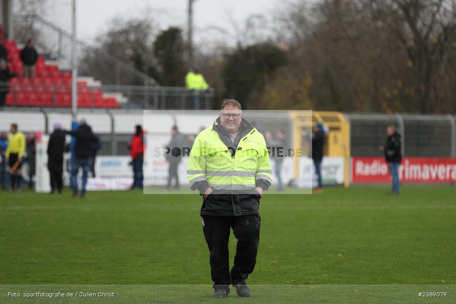 Stadion am Schönbusch, Aschaffenburg, 25.11.2023, BFV, Fussball, sport, action, Saison 2023/2024, 21. Spieltag, Regionalliga Bayern, SVW, SVA, SV Wacker Burghausen, SV Viktoria Aschaffenburg - Bild-ID: 2389079