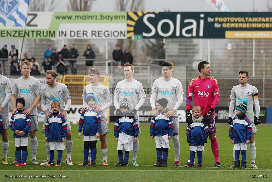Stadion am Schönbusch, Aschaffenburg, 25.11.2023, BFV, Fussball, sport, action, Saison 2023/2024, 21. Spieltag, Regionalliga Bayern, SVW, SVA, SV Wacker Burghausen, SV Viktoria Aschaffenburg - Bild-ID: 2389082