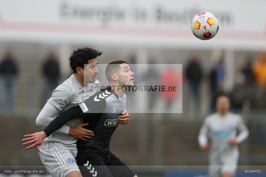 Stadion am Schönbusch, Aschaffenburg, 25.11.2023, BFV, Fussball, sport, action, Saison 2023/2024, 21. Spieltag, Regionalliga Bayern, SVW, SVA, SV Wacker Burghausen, SV Viktoria Aschaffenburg - Bild-ID: 2389115