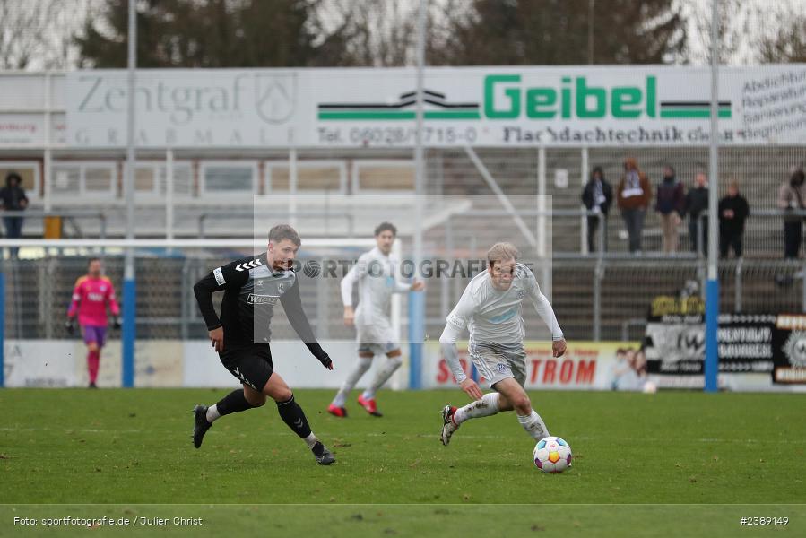 Stadion am Schönbusch, Aschaffenburg, 25.11.2023, BFV, Fussball, sport, action, Saison 2023/2024, 21. Spieltag, Regionalliga Bayern, SVW, SVA, SV Wacker Burghausen, SV Viktoria Aschaffenburg - Bild-ID: 2389149 Stadion am Schönbusch, Aschaffenburg, 25.11.2023, BFV, Fussball, sport, action, Saison 2023/2024, 21. Spieltag, Regionalliga Bayern, SVW, SVA, SV Wacker Burghausen, SV Viktoria Aschaffenburg - Bild-ID: 2389149