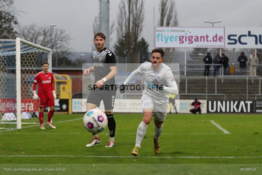 Stadion am Schönbusch, Aschaffenburg, 25.11.2023, BFV, Fussball, sport, action, Saison 2023/2024, 21. Spieltag, Regionalliga Bayern, SVW, SVA, SV Wacker Burghausen, SV Viktoria Aschaffenburg - Bild-ID: 2389164 Stadion am Schönbusch, Aschaffenburg, 25.11.2023, BFV, Fussball, sport, action, Saison 2023/2024, 21. Spieltag, Regionalliga Bayern, SVW, SVA, SV Wacker Burghausen, SV Viktoria Aschaffenburg - Bild-ID: 2389164