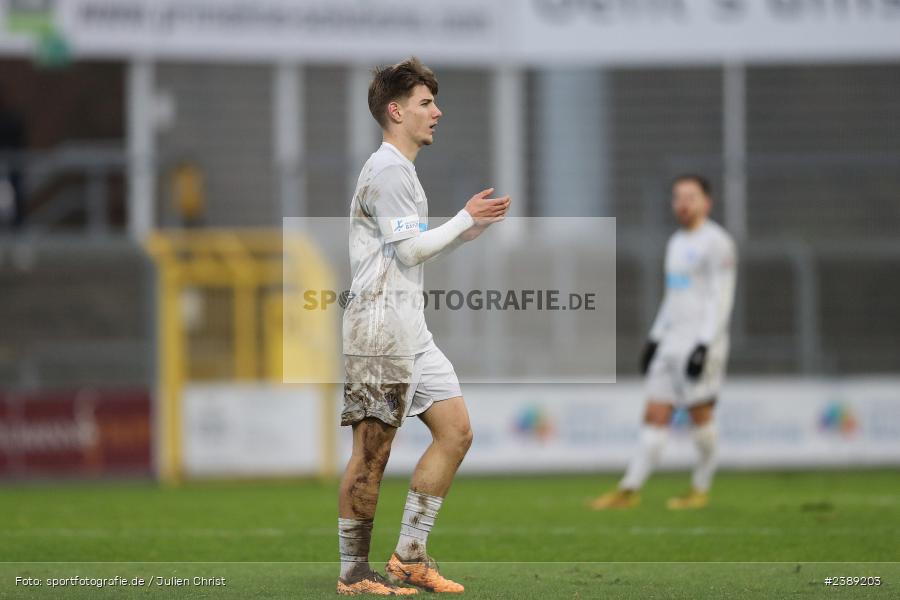 Stadion am Schönbusch, Aschaffenburg, 25.11.2023, BFV, Fussball, sport, action, Saison 2023/2024, 21. Spieltag, Regionalliga Bayern, SVW, SVA, SV Wacker Burghausen, SV Viktoria Aschaffenburg - Bild-ID: 2389203