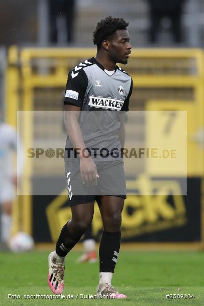 Stadion am Schönbusch, Aschaffenburg, 25.11.2023, BFV, Fussball, sport, action, Saison 2023/2024, 21. Spieltag, Regionalliga Bayern, SVW, SVA, SV Wacker Burghausen, SV Viktoria Aschaffenburg - Bild-ID: 2389204