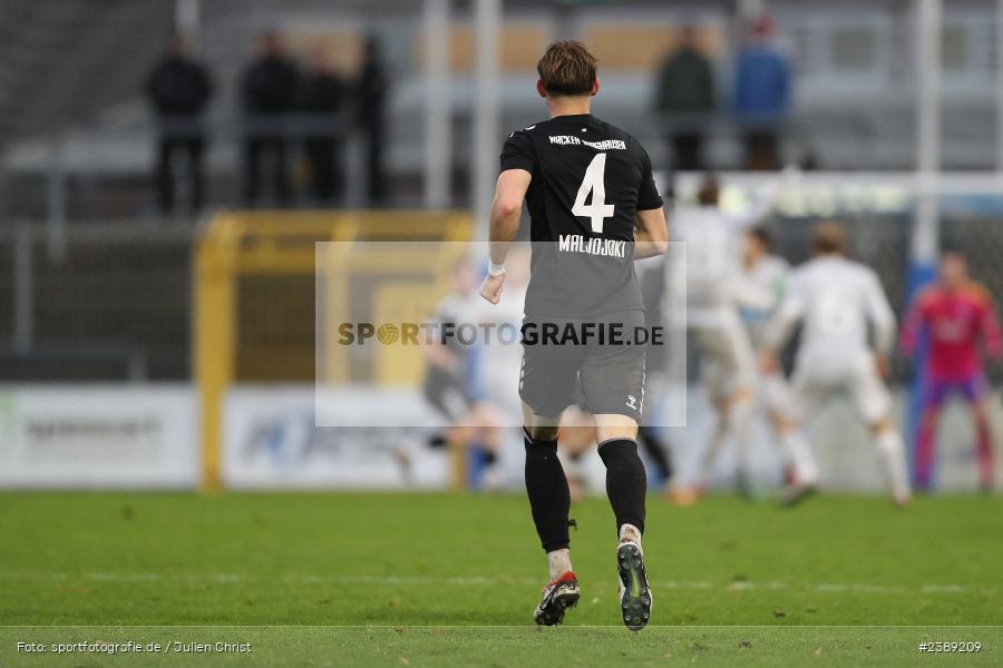 Stadion am Schönbusch, Aschaffenburg, 25.11.2023, BFV, Fussball, sport, action, Saison 2023/2024, 21. Spieltag, Regionalliga Bayern, SVW, SVA, SV Wacker Burghausen, SV Viktoria Aschaffenburg - Bild-ID: 2389209