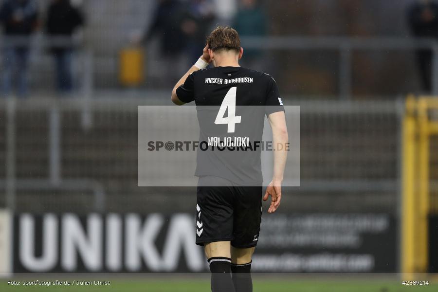 Stadion am Schönbusch, Aschaffenburg, 25.11.2023, BFV, Fussball, sport, action, Saison 2023/2024, 21. Spieltag, Regionalliga Bayern, SVW, SVA, SV Wacker Burghausen, SV Viktoria Aschaffenburg - Bild-ID: 2389214