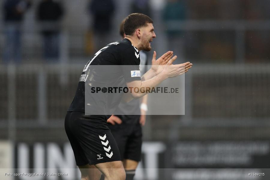 Stadion am Schönbusch, Aschaffenburg, 25.11.2023, BFV, Fussball, sport, action, Saison 2023/2024, 21. Spieltag, Regionalliga Bayern, SVW, SVA, SV Wacker Burghausen, SV Viktoria Aschaffenburg - Bild-ID: 2389215