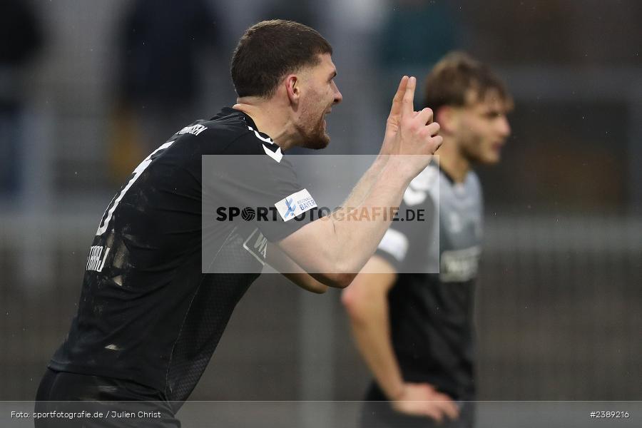 Stadion am Schönbusch, Aschaffenburg, 25.11.2023, BFV, Fussball, sport, action, Saison 2023/2024, 21. Spieltag, Regionalliga Bayern, SVW, SVA, SV Wacker Burghausen, SV Viktoria Aschaffenburg - Bild-ID: 2389216