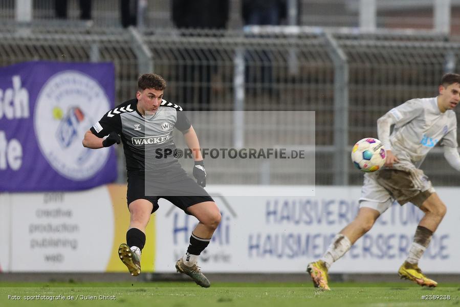 Stadion am Schönbusch, Aschaffenburg, 25.11.2023, BFV, Fussball, sport, action, Saison 2023/2024, 21. Spieltag, Regionalliga Bayern, SVW, SVA, SV Wacker Burghausen, SV Viktoria Aschaffenburg - Bild-ID: 2389238 Stadion am Schönbusch, Aschaffenburg, 25.11.2023, BFV, Fussball, sport, action, Saison 2023/2024, 21. Spieltag, Regionalliga Bayern, SVW, SVA, SV Wacker Burghausen, SV Viktoria Aschaffenburg - Bild-ID: 2389238