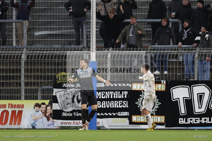 Stadion am Schönbusch, Aschaffenburg, 25.11.2023, BFV, Fussball, sport, action, Saison 2023/2024, 21. Spieltag, Regionalliga Bayern, SVW, SVA, SV Wacker Burghausen, SV Viktoria Aschaffenburg - Bild-ID: 2389240 Stadion am Schönbusch, Aschaffenburg, 25.11.2023, BFV, Fussball, sport, action, Saison 2023/2024, 21. Spieltag, Regionalliga Bayern, SVW, SVA, SV Wacker Burghausen, SV Viktoria Aschaffenburg - Bild-ID: 2389240
