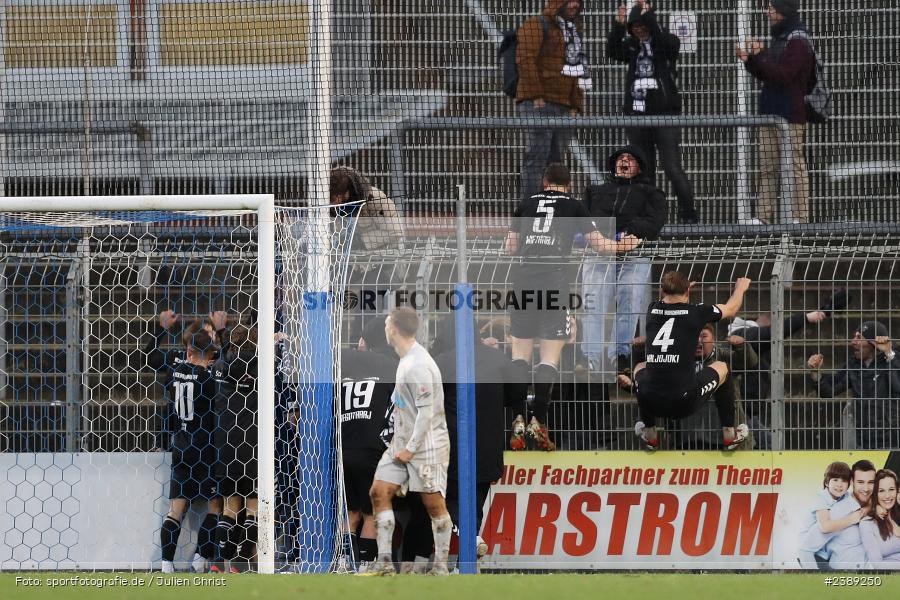 Stadion am Schönbusch, Aschaffenburg, 25.11.2023, BFV, Fussball, sport, action, Saison 2023/2024, 21. Spieltag, Regionalliga Bayern, SVW, SVA, SV Wacker Burghausen, SV Viktoria Aschaffenburg - Bild-ID: 2389250