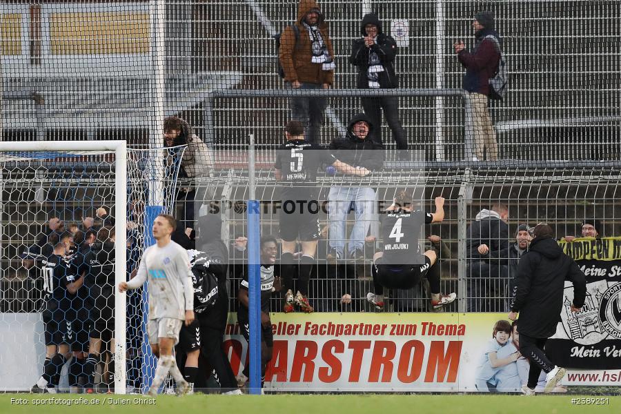 Stadion am Schönbusch, Aschaffenburg, 25.11.2023, BFV, Fussball, sport, action, Saison 2023/2024, 21. Spieltag, Regionalliga Bayern, SVW, SVA, SV Wacker Burghausen, SV Viktoria Aschaffenburg - Bild-ID: 2389251