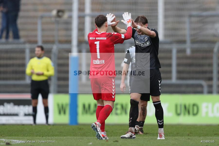 Stadion am Schönbusch, Aschaffenburg, 25.11.2023, BFV, Fussball, sport, action, Saison 2023/2024, 21. Spieltag, Regionalliga Bayern, SVW, SVA, SV Wacker Burghausen, SV Viktoria Aschaffenburg - Bild-ID: 2389265
