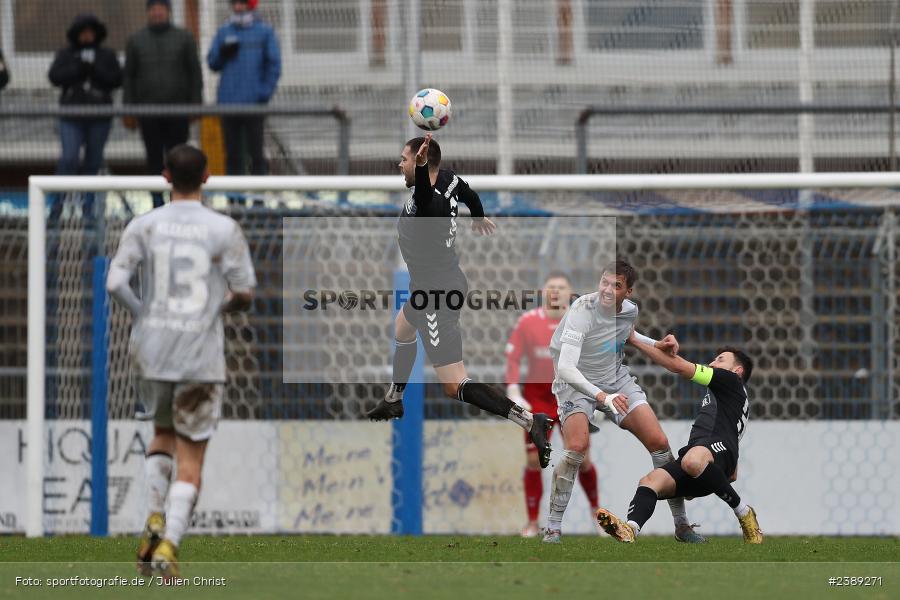 Stadion am Schönbusch, Aschaffenburg, 25.11.2023, BFV, Fussball, sport, action, Saison 2023/2024, 21. Spieltag, Regionalliga Bayern, SVW, SVA, SV Wacker Burghausen, SV Viktoria Aschaffenburg - Bild-ID: 2389271
