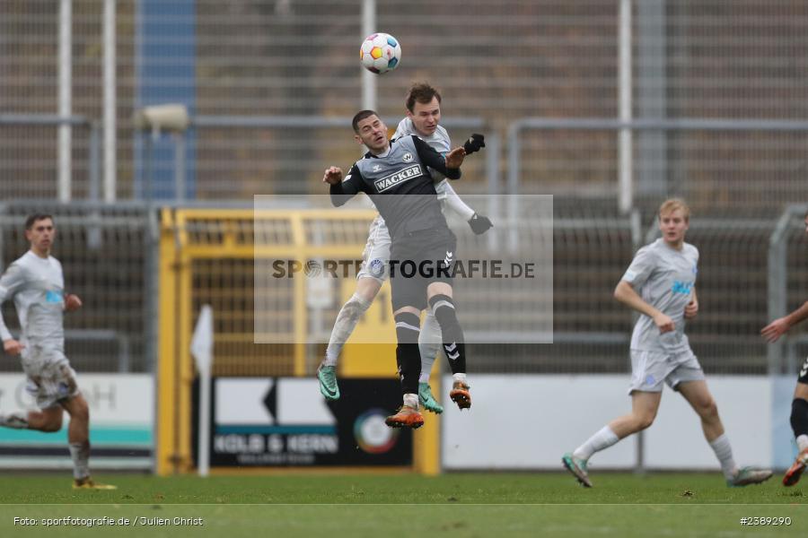 Stadion am Schönbusch, Aschaffenburg, 25.11.2023, BFV, Fussball, sport, action, Saison 2023/2024, 21. Spieltag, Regionalliga Bayern, SVW, SVA, SV Wacker Burghausen, SV Viktoria Aschaffenburg - Bild-ID: 2389290
