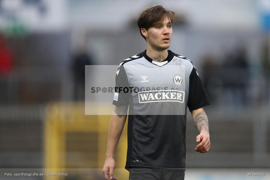 Stadion am Schönbusch, Aschaffenburg, 25.11.2023, BFV, Fussball, sport, action, Saison 2023/2024, 21. Spieltag, Regionalliga Bayern, SVW, SVA, SV Wacker Burghausen, SV Viktoria Aschaffenburg - Bild-ID: 2389322