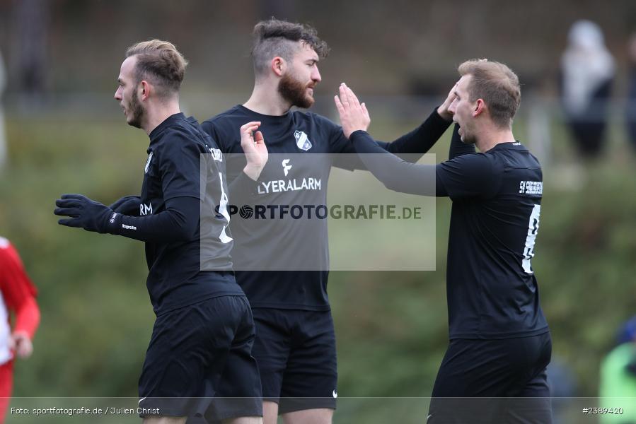Sportgelände, Obersfeld, 26.11.2023, BFV, sport, action, Saison 2023/2024, Fussball, Kreisklasse Würzburg, SVSS, FVB, SV Sendelbach-Steinbach, FV Bachgrund - Bild-ID: 2389420