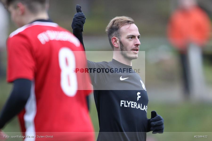Sportgelände, Obersfeld, 26.11.2023, BFV, sport, action, Saison 2023/2024, Fussball, Kreisklasse Würzburg, SVSS, FVB, SV Sendelbach-Steinbach, FV Bachgrund - Bild-ID: 2389422