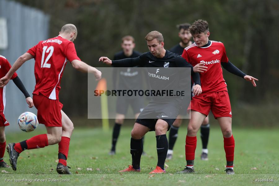 Sportgelände, Obersfeld, 26.11.2023, BFV, sport, action, Saison 2023/2024, Fussball, Kreisklasse Würzburg, SVSS, FVB, SV Sendelbach-Steinbach, FV Bachgrund - Bild-ID: 2389434